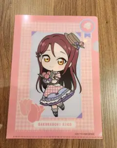 ラブライブ！サンシャイン！！　たい焼き　Aqours焼き　クリアファイル　梨子