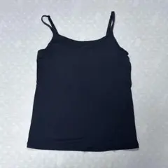 美品　ユニクロ エアリズム ブラキャミソール ブラトップ Sサイズ ブラック