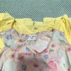 2枚セット120cmWILL MERY ノースリーブワンピースのサムネイル