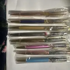 多色デザイン ボールペンセット 10本