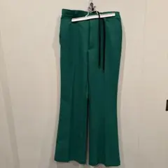 メゾンスペシャル　グリーン　スラックスのサムネイル