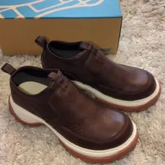 Recetta Canoe ダークブラウン スリッポン