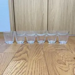 グラス 6客セット ガラス製 コップ