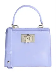 超美品・鑑定可】FURLA フルラ ハンドバッグ ライラック 海外限定色 