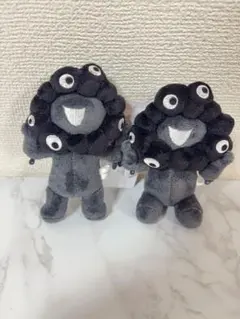 大阪万博限定クロミャクミャク立ち、座りセット 黒ミャクミャク