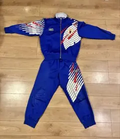 asics サッカー日本代表 90's 公式ジャージ上下セット ドーハモデル