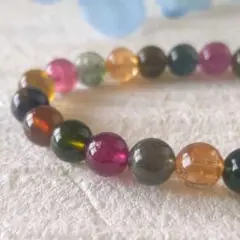 高品質　マルチトルマリンブレスレット