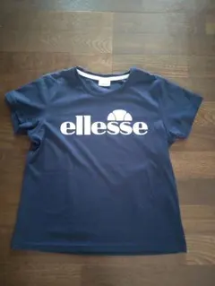 ❤️ellesse 半袖Tシャツ ネイビー ロゴプリント✨のサムネイル