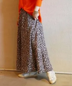 journal standard luxe レオパリネンスカート