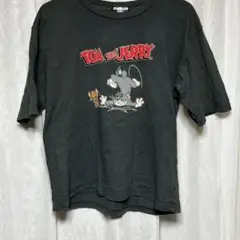 TOM and JERRY 半袖Tシャツ カーキのサムネイル