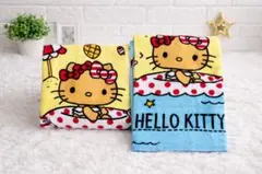 しまむら　日焼けキティ　タオル2点セット