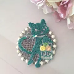 ミナペルホネン　pjc　ハンドメイド　523 ブローチ