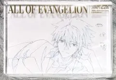 エヴァALLOF EVANGELION 限定 渚カヲル 箔押しアクリルブロック
