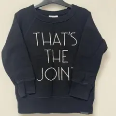 FITH フィス　キッズ トレーナー ブラック 100