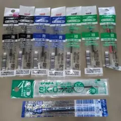 uni ジェットストームボールペン替芯　他