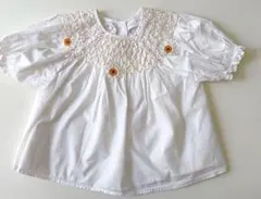 ZARA 訳あり　刺繍ブラウス　※商品説明をお読みください