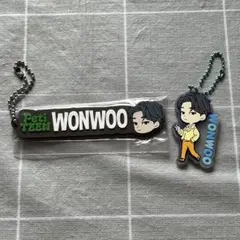 ウォヌ petiteen ラバーストラップ 2個セット