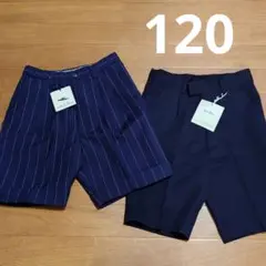 【Bebe】 べべ　フォーマル ハーフパンツ 120　2点セット