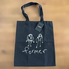 FORMER トートバッグ ブラック 新品 タグ付き