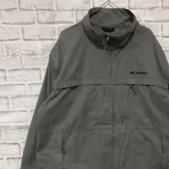 コロンビア　スイングトップ グレーXL ロゴ刺繍アウトドア1031