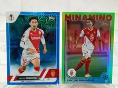 【75枚＆199枚限定】南野拓実 計2枚セット topps soccer