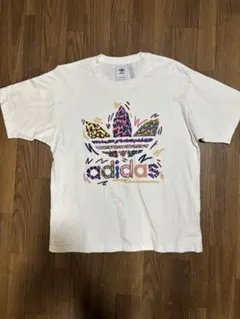 adidas カラフルロゴ 80‘s Tシャツ
