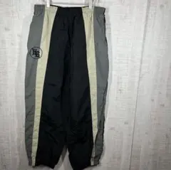 クティール(L)ナイロンジョガーパンツ/シャ カシャカ/ワイド/ウエストゴム