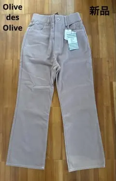 Back レースアップパンツ　Olive des Olive 淡色コーデのサムネイル