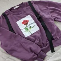 WEGO パープル トレーナー F サスペンダー付き