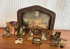 木製⭐︎クリスマス⭐︎降誕シーンパズル⭐︎コンパクト⭐︎新品未使用