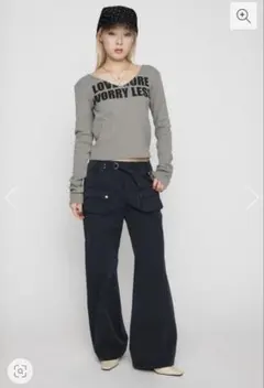 LAGUA GEM GINGHAM LOOSY パンツ - メルカリ