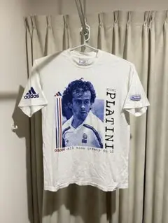 アディダス 1998年 フランス W杯 記念 プラティニ Tシャツ 古着