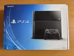 【動作確認済・すぐ遊べるセット】PS4 本体 500GB 外箱・ソフト3本付き