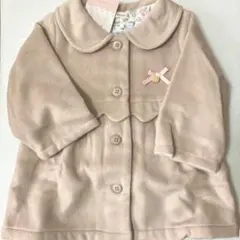 新品タグ付き クーラクール キムラタン うさみみコート ベージュ サイズ80