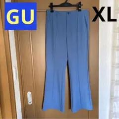【美品】GU ジーユー　レディース　カジュアルパンツ　サイズXL 水色