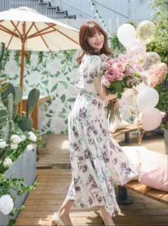 Her lip to ❤︎Full of love long dress