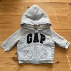 Baby GAP 冬服 70 裏起毛 フードパーカー