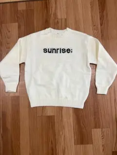 Ambb.ki キッズ セーター ホワイト sunrise
