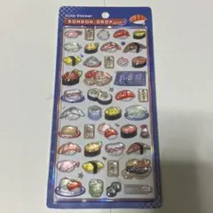 正規品　BONBON DROP シール 寿司 ボンボンドロップシール　スシ