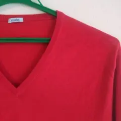 malo　Vネックコットンニットのサムネイル