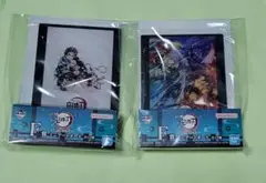 鬼滅の刃　一番くじ　上弦の参　F賞　アートボード　炭治郎　宇髄　妓夫太郎　堕姫