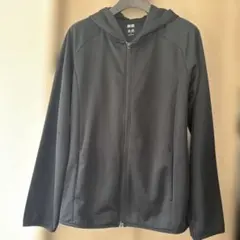 UNIQLO フード付きジャケット S ブラック