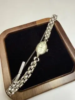 SEIKO 핸드 와인딩 여성 시계 17 돌 골동품 골드 68