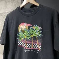 USA古着 NEFF プリントTシャツ ブラック L メキシコ製のサムネイル