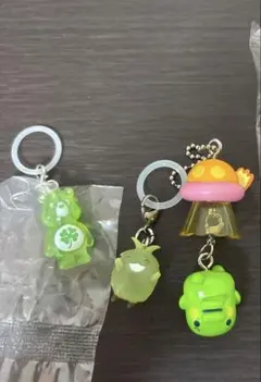 くちぱっち　UFOスイング　ケアベア　めじるしアクセサリー　キッコロ