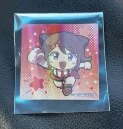 バンドリ 戸山香澄 元祖！バンドリちゃん 缶バッジ 特典 ホログラムステッカー