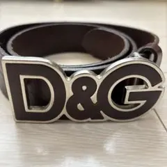 ドルチェ&ガッバーナビッグロゴベルト　中古