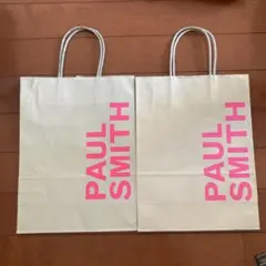 Paul Smith ショップ袋 ショッパー 2枚セット