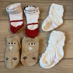 ベビー靴下 3足セット 9-12cm