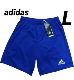 ☆新品タグ付☆ アディダス サッカー パンツ パルマ 16 ブルー　Lサイズ